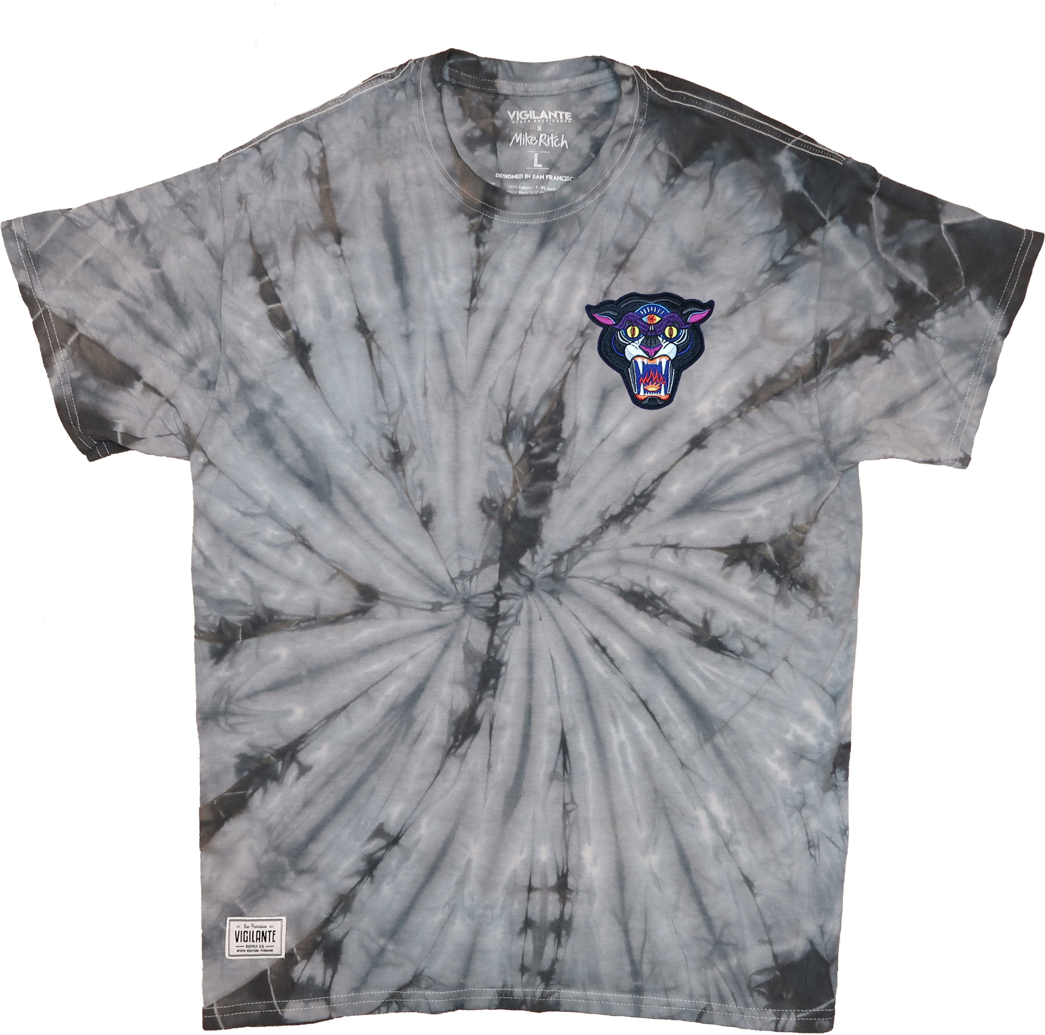 Tie Dye Gray Tee