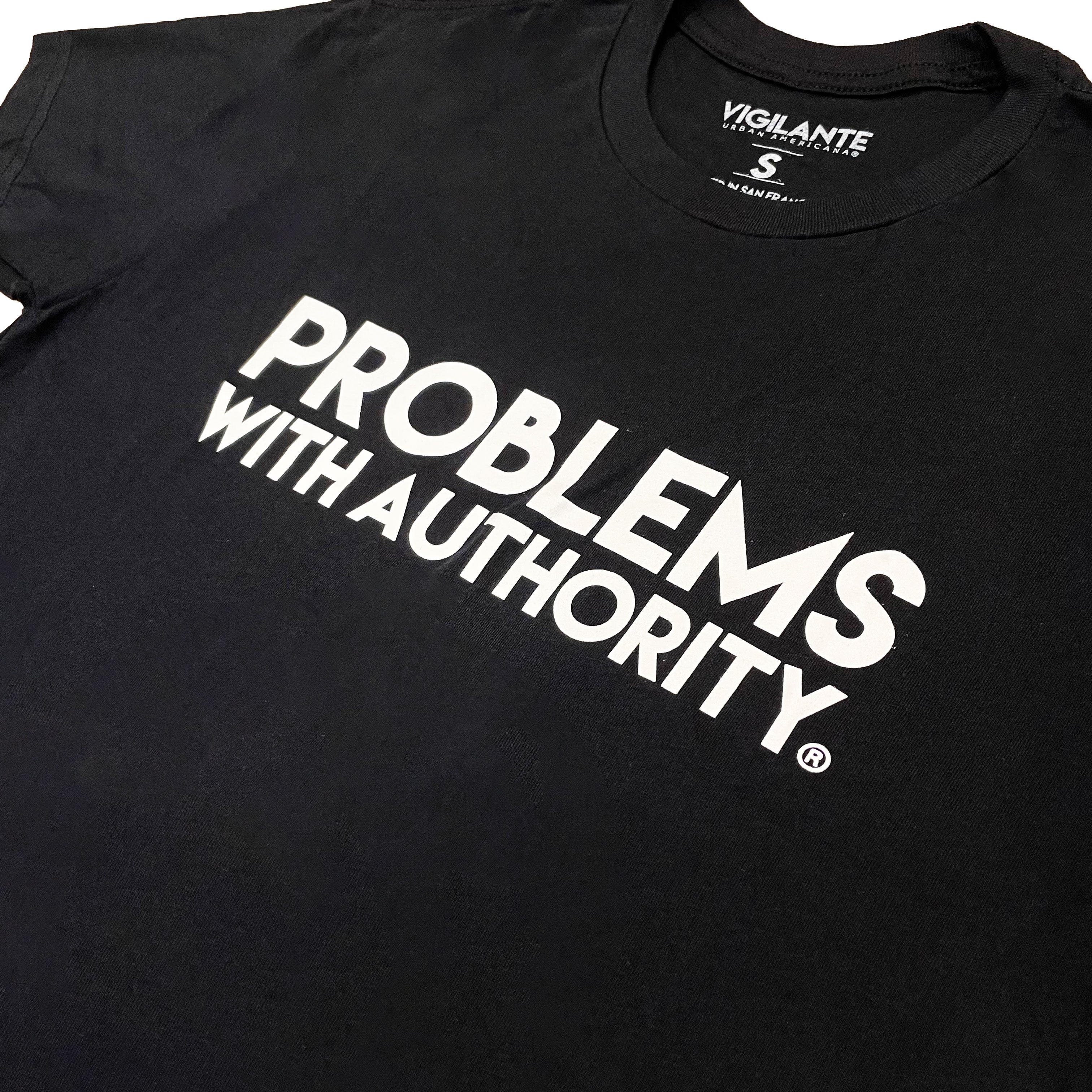 Problems With Authority Tee - Black