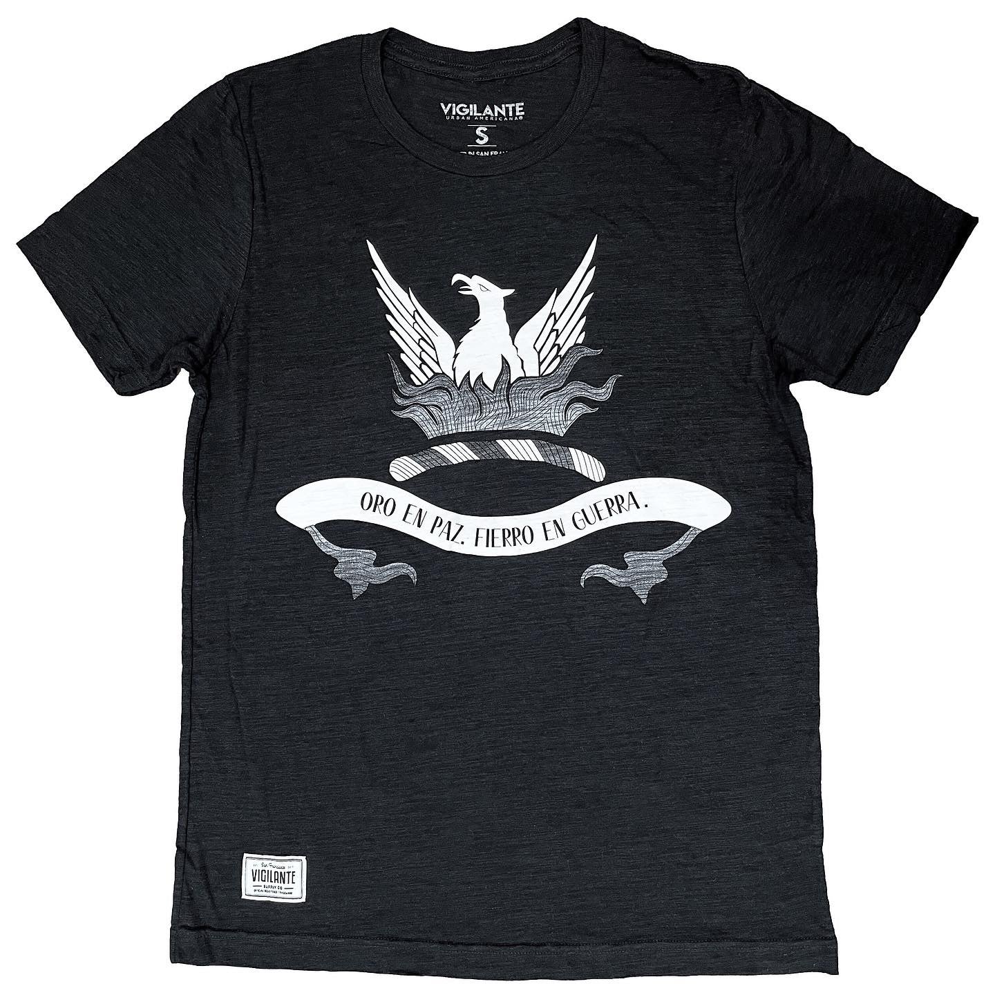 San Francisco Vintage Flag Tee - Black