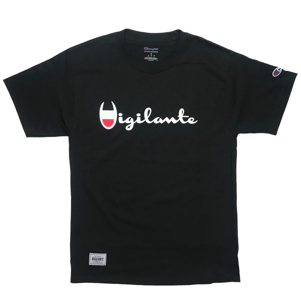 Champion x VIGILANTE Tee Black