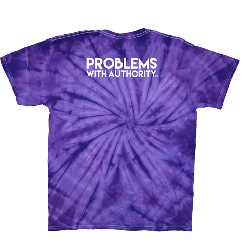 Tie Dye Purple Tee