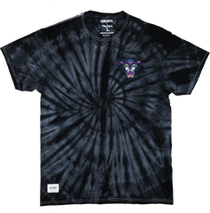 Tie Dye Black Tee