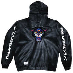 Panther Chenille Patch Hoodie Black