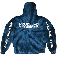 Tie Dye Blue Hoodie