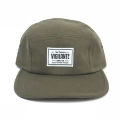 Olive Jockey Camper Hat